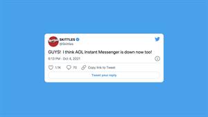 Here are the 13 funniest brand reactions to the Facebook and Instagram outage