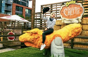 Frito-Lay invited snack fans to conquer a wild bucking Cheetos bull. Here’s why