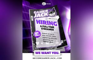 Dream job alert: Jack in the Box seeks head Twitch creator