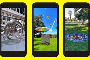 LA County Museum of Art, Snap launch AR monument collection