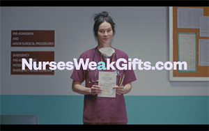 The campaign shows much needed appreciation for nurses.