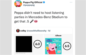 Peppa Pig deletes epic tweet roasting Kanye