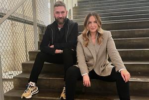 Romans march on: CEO Joe Mackay-Sinclair with Sarah Jenkins, who leads the US office