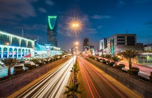 The King Fahd highway in Riyadh, Saudi Arabia. (Photo credit: Getty Images).