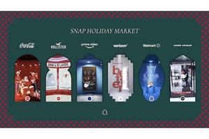 Snap opens an AR holiday market for Black Friday