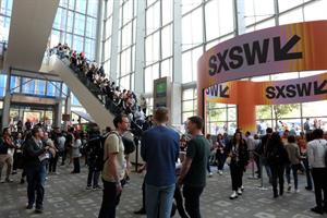 Crowds were back this month at SXSW. (Photo credit: Getty Images).