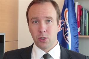 Video: Watch Matt Hancock's RCGP conference message in full