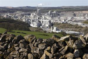 Tarmac's Tunstead site near Buxton: project using hydrogen to produce lime deemed a success