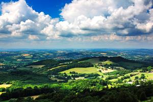 Malvern Hills, Worcestershire. Photograph: Pixabay