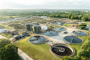 Wastewater treatment plant. (GettyImages)