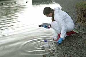Water testing. (GettyImages)