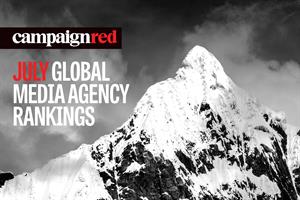 A mountain with the text 