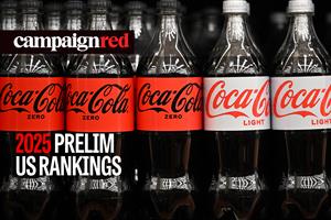 Campaign Red logo on stock art of Coca-Cola bottles with the title 