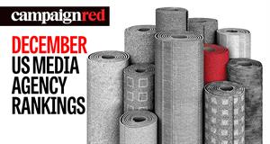 Campaign Red logo on stock art of rolled up carpets with the title 