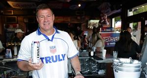 Former U.S. Men’s National Team soccer player Brian McBride at the Truly Believe Bar in Hoboken, New Jersey.