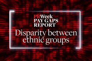 Pay Gaps Report Disparity between ethnic groups/logo.