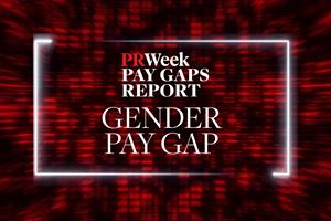 PRWeek Pay Gaps Report Gender pay gap logo.