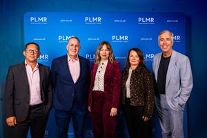 Ollie Lane (PLMR MD), John Quinton-Barber, Racheal Johnson and Becki Ord (Social board directors), Kevin Craig.