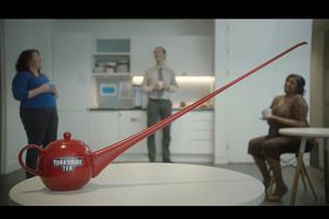 Yorkshire Tea "Social distancing teapot" by Lucky Generals
