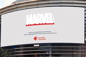 NHS Blood and Transplant “Emergency low‑gos” by Havas London