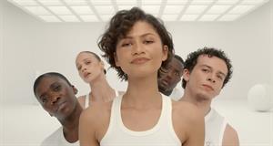 Zendaya and a group of diverse people wearing On brand athleisure