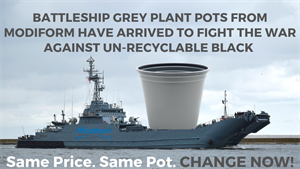 Modiform says no to black plastic pots