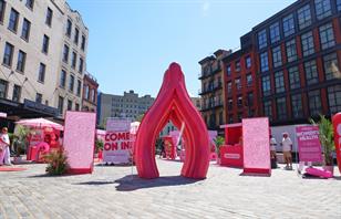 Why a 12-foot-tall vagina appeared in NYC