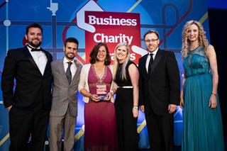 GSK wins the top prize at the Business Charity Awards