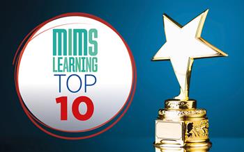 Which topics were most popular with primary care professionals on intelog Learning this year?