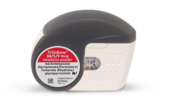 New triple combination dry powder inhaler launched for COPD