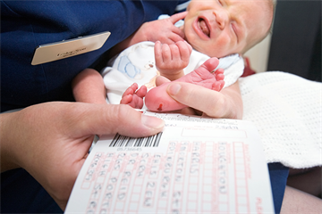 Expanded newborn blood spot screening