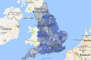 Map: Wide disparities in CCG diabetes drug spending per patient revealed