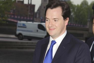 Mr Osborne: budget imminent