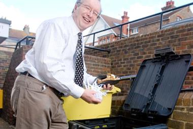 Dr Higson: "We were doing quite well at 19,000kg of CO2 emitted a year, but the firm said this was below its expectations