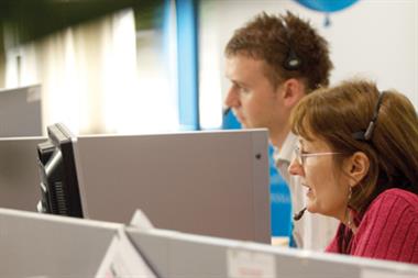 NHS Direct call centre: values GP out-of-hours services (Photograph: NHS Direct)