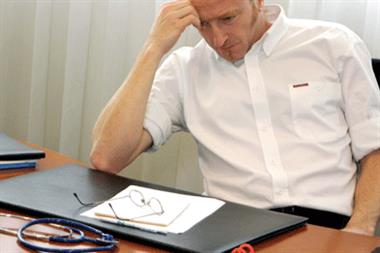 Stress: with an increasingly demanding role, more GPs are suffering from stress-related problems (Photograph: SPL)