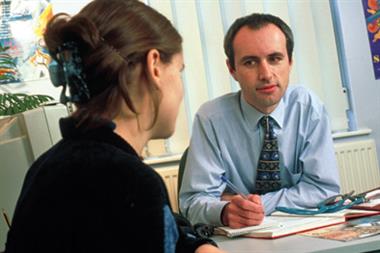 It is essential for the GP’s approach to be non-judgmental when discussing termination of an unwanted pregnancy with a young couple (Photograph: SPL)