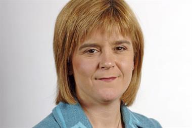 Ms Sturgeon: any reduction in the NHS workforce, particularly when it involves nurses, will ‘cause concern’.