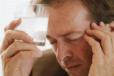 Patients often take excessive analgesia leading to a self-perpetuating spiral of migraine impact (Photograph: SPL)