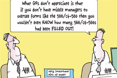 The GP Record, by Fran Orford www.francartoons.com