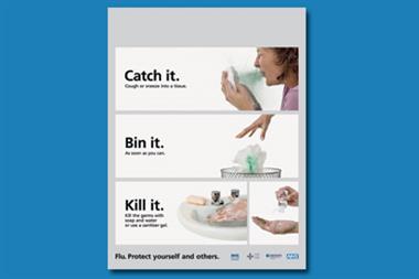 Catch it. Bin it. Kill it: the DoH relaunched its hygiene campaign last year but should it do so again? (Image: NHS)