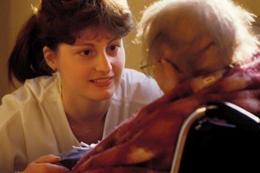 Caring for the elderly: a large proportion of healthcare system costs are attributable to caring for older patients with complex needs (Photograph: SPL)