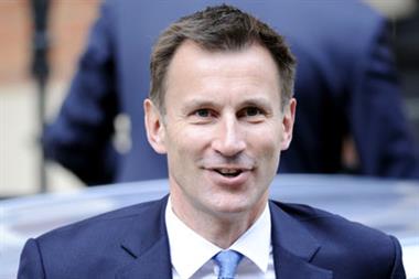 Jeremy Hunt: pressing ahead with GMS contract reforms 