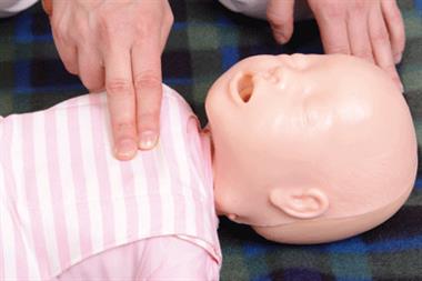 Paediatric modifiers to adult basic life support will provide necessary skills for an emergency situation (Photograph: Istock)