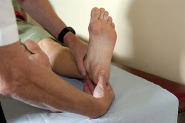 The heel may be tender on examination