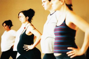 Exercise improves health and aids relaxation during pregnancy (Photograph: SPL)