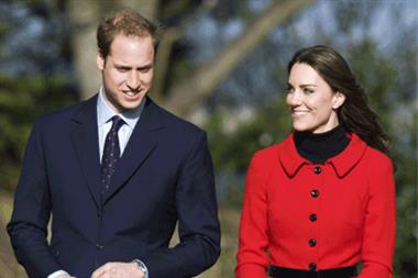 Prince William and Kate Middleton are to marry on 29 April (Photograph: Rex Features )
