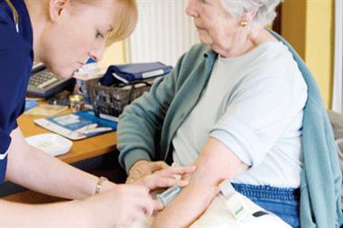 Blood tests: NICE advice to extend GP workload (Photograph: SPL)