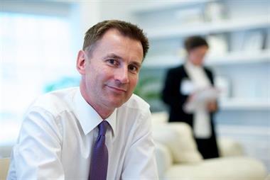 Jeremy Hunt: GP trainee letter to RCGP (Photo: JH Lancy)