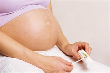 Thirty-nine per cent of GPs reported having a protocol for the management of gestational diabetes (Photograph: SPL)